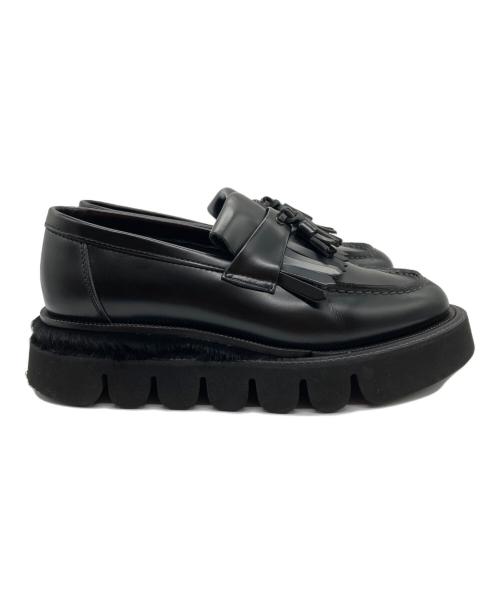 HENDER SCHEME（エンダースキーマ）HENDER SCHEME (エンダースキーマ) タッセルローファー ブラック サイズ:６の古着・服飾アイテム
