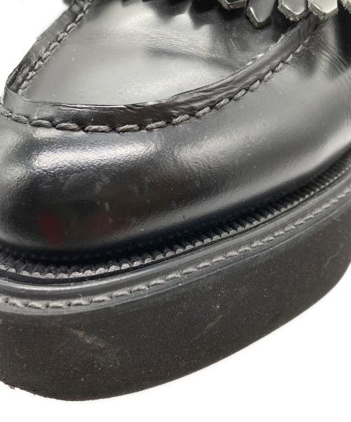 HENDER SCHEME（エンダースキーマ）HENDER SCHEME (エンダースキーマ) タッセルローファー ブラック サイズ:６の古着・服飾アイテム