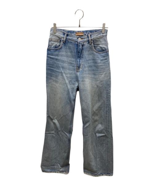 TODAYFUL（トゥデイフル）TODAYFUL (トゥデイフル) Cary's Denim キャリーズ ルーズシルエット ジップフライデニムパンツ ブルー サイズ:W24の古着・服飾アイテム