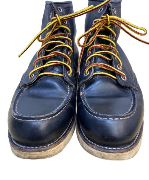RED WING（レッドウィング）RED WING (レッドウィング) 6-inch Classic Round/アイリッシュセッター　刺繍羽タグ ブラック サイズ:7　1/2の古着・服飾アイテム