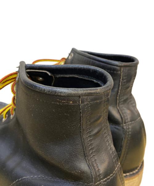 RED WING（レッドウィング）RED WING (レッドウィング) 6-inch Classic Round/アイリッシュセッター　刺繍羽タグ ブラック サイズ:7　1/2の古着・服飾アイテム