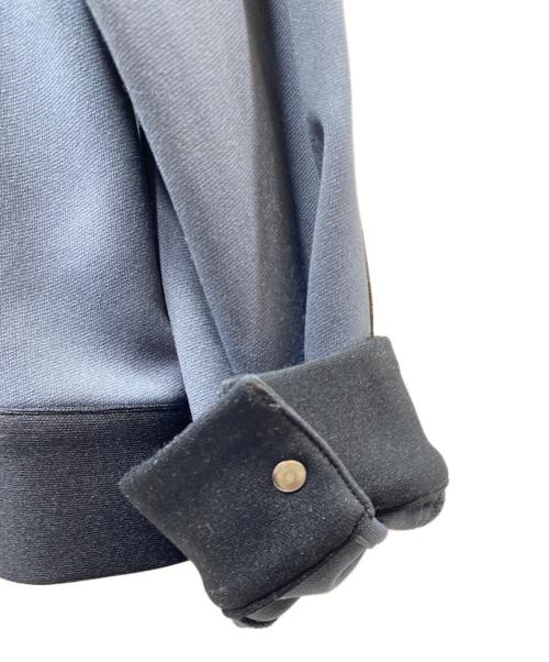 SASQUATCHfabrix.（サスクワッチファブリックス）SASQUATCHfabrix. (サスクワッチファブリックス) OPEN COLLAR TRACK JACKET トラックジャケット ネイビー サイズ:Mの古着・服飾アイテム