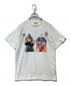 BAPE BY A BATHING APEベイプバイアベイシングエイプ）の古着「プリントTシャツ」｜ホワイト