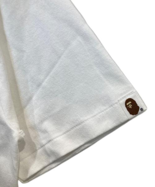 BAPE BY A BATHING APE（ベイプバイアベイシングエイプ）BAPE BY A BATHING APE (ベイプバイアベイシングエイプ) プリントTシャツ ホワイト サイズ:Sの古着・服飾アイテム