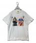 BAPE BY A BATHING APE（ベイプバイアベイシングエイプ）の古着「プリントTシャツ」｜ホワイト