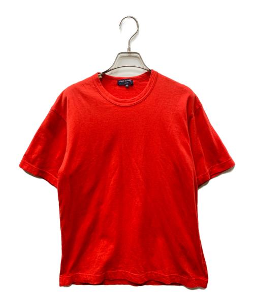 COMME des GARCONS HOMME（コムデギャルソン オム）COMME des GARCONS HOMME (コムデギャルソン オム) バックプリントTシャツ レッド サイズ:SSの古着・服飾アイテム