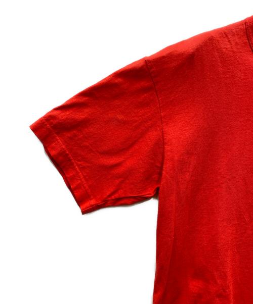 COMME des GARCONS HOMME（コムデギャルソン オム）COMME des GARCONS HOMME (コムデギャルソン オム) バックプリントTシャツ レッド サイズ:SSの古着・服飾アイテム