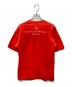 COMME des GARCONS HOMME（コムデギャルソン オム）の古着「バックプリントTシャツ」｜レッド