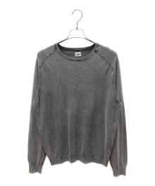 C.P COMPANY（シーピーカンパニー）の古着「07ss ハンマースリーブコットンニット」｜グレー
