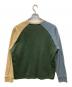 J.W.ANDERSON (ジェイダブリューアンダーソン) クレイジーパターンスウェット グリーン サイズ:SIZE XL：8000円