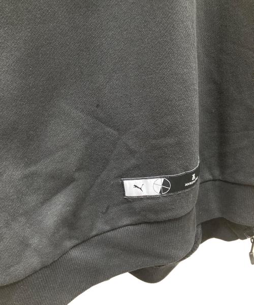 ANREALAGE（アンリアレイジ）ANREALAGE (アンリアレイジ) PUMA (プーマ) BALL HOODIE/ジップフーディー ブラック サイズ:SIZE Mの古着・服飾アイテム