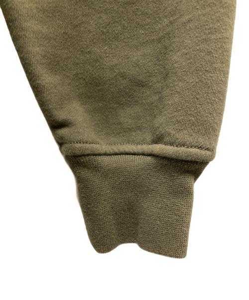 ALEXANDER WANG（アレキサンダー・ワン）ALEXANDER WANG (アレキサンダー・ワン) AW VINTAGE FLEECE NYLON COMBO LONG HOODIE/ロングジップフーディー グリーン サイズ:XSの古着・服飾アイテム