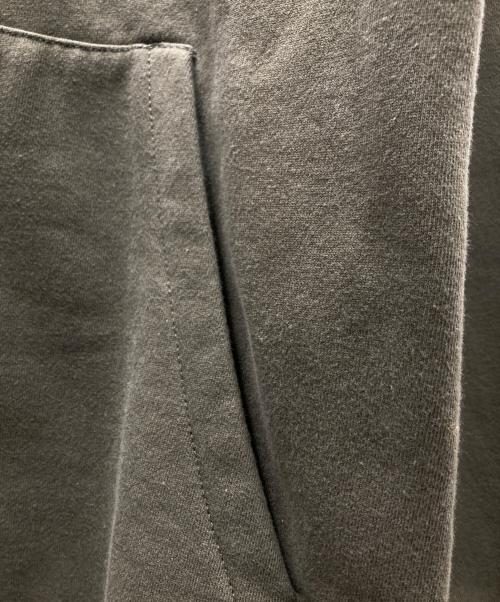 ALEXANDER WANG（アレキサンダー・ワン）ALEXANDER WANG (アレキサンダー・ワン) AW VINTAGE FLEECE NYLON COMBO LONG HOODIE/ロングジップフーディー グリーン サイズ:XSの古着・服飾アイテム
