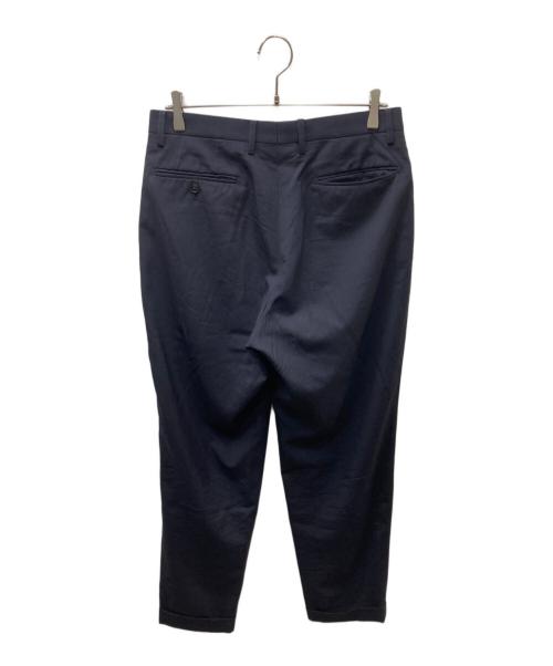 COMOLI（コモリ）COMOLI (コモリ) ウール 2タックパンツ X01-03005 ネイビー サイズ:2の古着・服飾アイテム