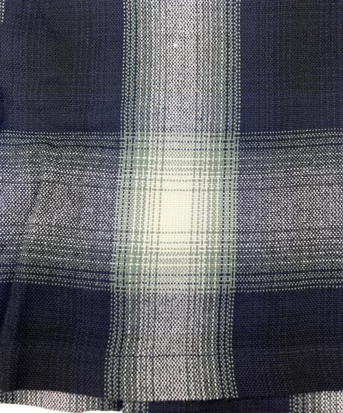 CalTop（キャルトップ）CalTop (キャルトップ) オンブレチェックシャツ ネイビー サイズ:Lの古着・服飾アイテム