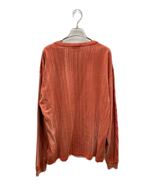 DIESEL（ディーゼル）DIESEL (ディーゼル) T-BOXT-LS-02 ロングスリーブカットソー レッド サイズ:Sの古着・服飾アイテム