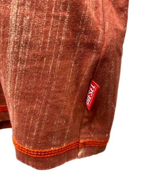 DIESEL（ディーゼル）DIESEL (ディーゼル) T-BOXT-LS-02 ロングスリーブカットソー レッド サイズ:Sの古着・服飾アイテム