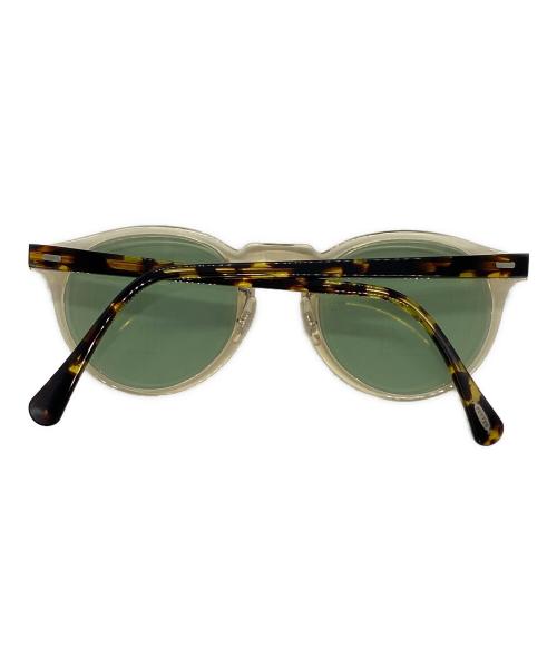OLIVER PEOPLES（オリバーピープルズ）OLIVER PEOPLES (オリバーピープルズ) Gregory Peck サングラス グリーン サイズ:50□23-150の古着・服飾アイテム