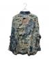 ACNE STUDIOS (アクネ ストゥディオズ) PRINTED BUTTON-UP SHIRT 転写デザインシャツ ブルー サイズ:48：20000円