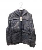 EVISEN SKATEBOARDS×CHAOS FISHING CLUBエビセン スケートボード×カオスフィッシングクラブ）の古着「EVENING BITE JACKET /フィッシングクラブジャケット」｜ブラック