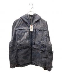 EVISEN SKATEBOARDS×CHAOS FISHING CLUB（エビセン スケートボード×カオスフィッシングクラブ）の古着「EVENING BITE JACKET /フィッシングクラブジャケット」｜ブラック