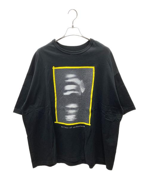 Name.（ネーム）Name. (ネーム) SILKETE COTTON PRINT TEE/プリントTシャツ ブラック サイズ:3の古着・服飾アイテム