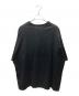 Name. (ネーム) SILKETE COTTON PRINT TEE/プリントTシャツ ブラック サイズ:3：6000円