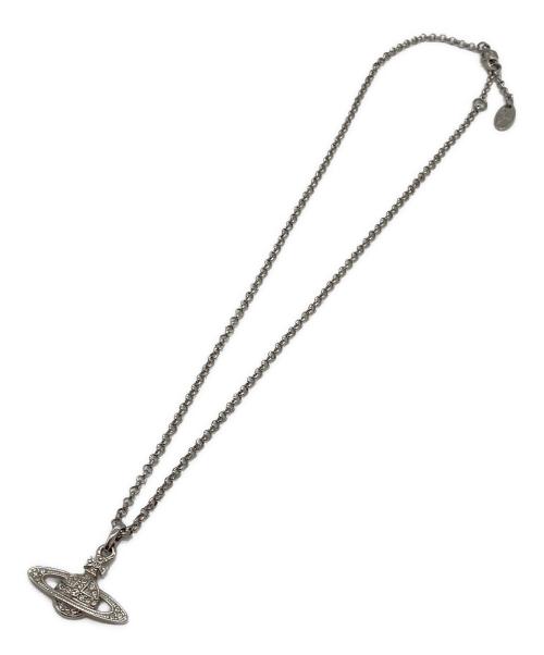 Vivienne Westwood（ヴィヴィアンウエストウッド）Vivienne Westwood (ヴィヴィアンウエストウッド) ミニバスリリーフォーブネックレス シルバーの古着・服飾アイテム