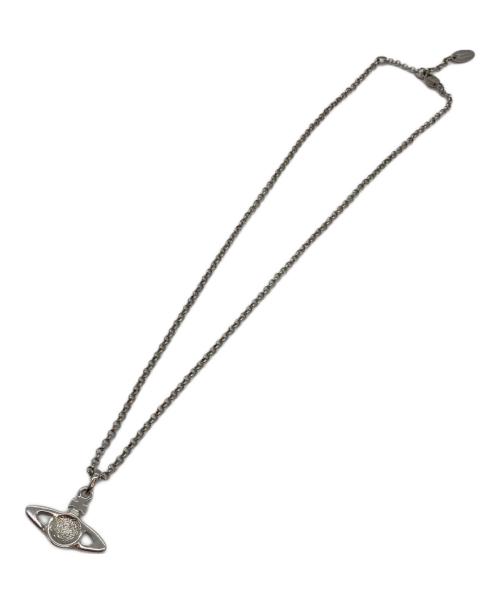 Vivienne Westwood（ヴィヴィアンウエストウッド）Vivienne Westwood (ヴィヴィアンウエストウッド) ミニバスリリーフォーブネックレス シルバーの古着・服飾アイテム