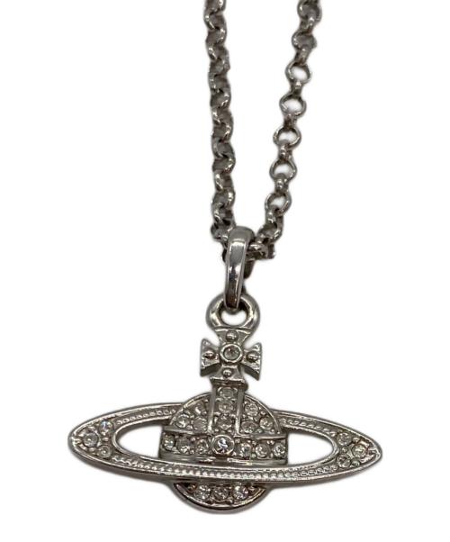 Vivienne Westwood（ヴィヴィアンウエストウッド）Vivienne Westwood (ヴィヴィアンウエストウッド) ミニバスリリーフォーブネックレス シルバーの古着・服飾アイテム