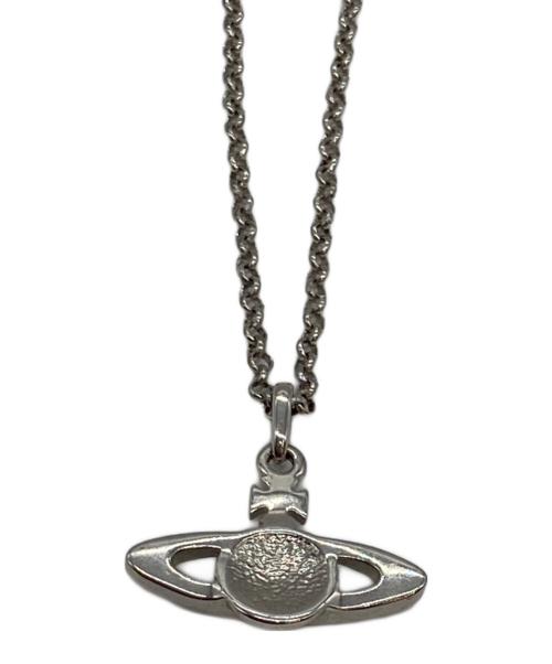 Vivienne Westwood（ヴィヴィアンウエストウッド）Vivienne Westwood (ヴィヴィアンウエストウッド) ミニバスリリーフォーブネックレス シルバーの古着・服飾アイテム