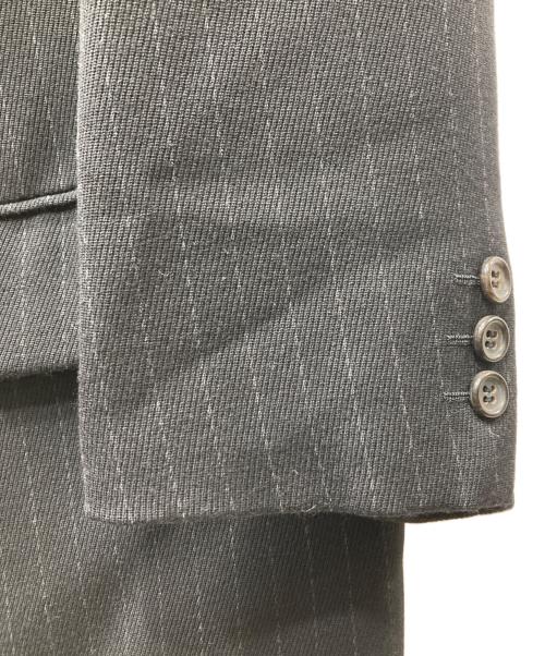 COMME des GARCONS HOMME（コムデギャルソン オム）COMME des GARCONS HOMME (コムデギャルソン オム) 89年製 チョークストライプ ウール 3B テーラードジャケット ブラック サイズ:Sの古着・服飾アイテム