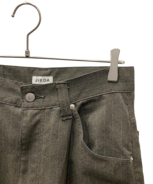 jieda（ジエダ）Jieda (ジエダ) WIDE ONE TUCK STRAIGHT PANTS スラックス オリーブ サイズ:1の古着・服飾アイテム