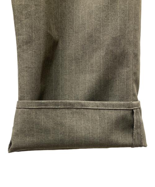 jieda（ジエダ）Jieda (ジエダ) WIDE ONE TUCK STRAIGHT PANTS スラックス オリーブ サイズ:1の古着・服飾アイテム