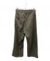 Jieda (ジエダ) WIDE ONE TUCK STRAIGHT PANTS スラックス オリーブ サイズ:1：10000円