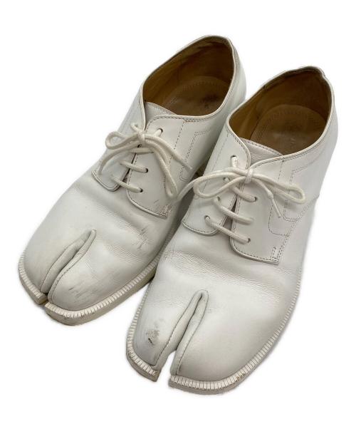 Maison Margiela（メゾンマルジェラ）Maison Margiela (メゾンマルジェラ) 足袋ヒールシューズ ホワイト サイズ:38の古着・服飾アイテム