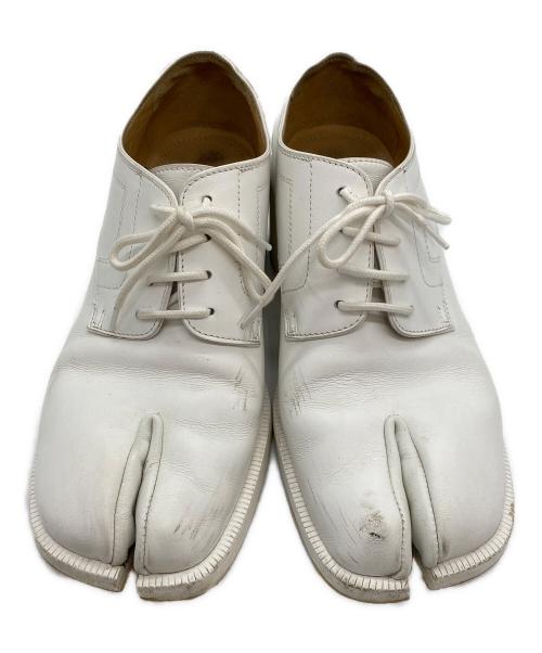 Maison Margiela（メゾンマルジェラ）Maison Margiela (メゾンマルジェラ) 足袋ヒールシューズ ホワイト サイズ:38の古着・服飾アイテム