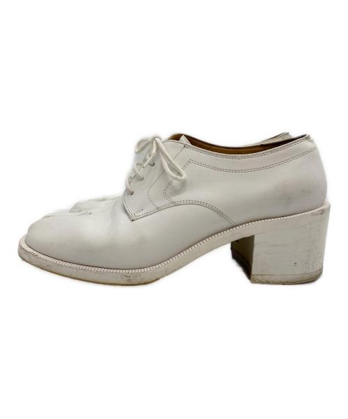 Maison Margiela（メゾンマルジェラ）Maison Margiela (メゾンマルジェラ) 足袋ヒールシューズ ホワイト サイズ:38の古着・服飾アイテム