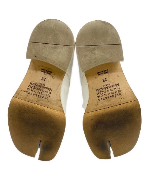 Maison Margiela（メゾンマルジェラ）Maison Margiela (メゾンマルジェラ) 足袋ヒールシューズ ホワイト サイズ:38の古着・服飾アイテム