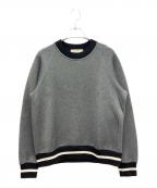 maison kitsuneメゾンキツネ）の古着「ラグランスウェット」｜グレー