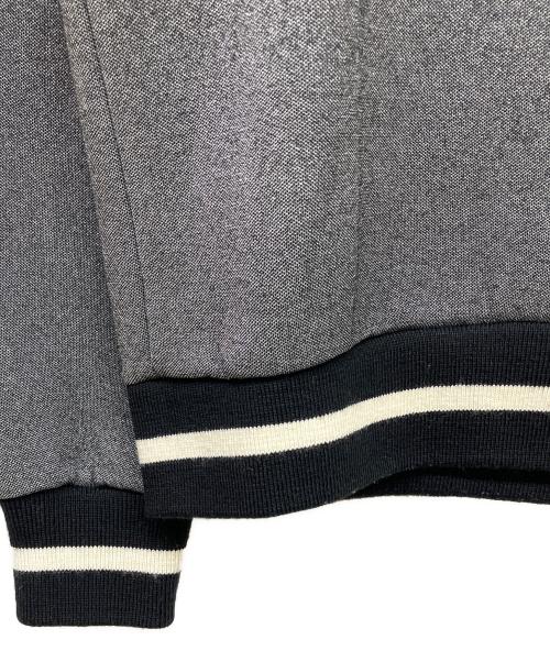 maison kitsune（メゾンキツネ）maison kitsune (メゾンキツネ) ラグランスウェット グレー サイズ:Mの古着・服飾アイテム