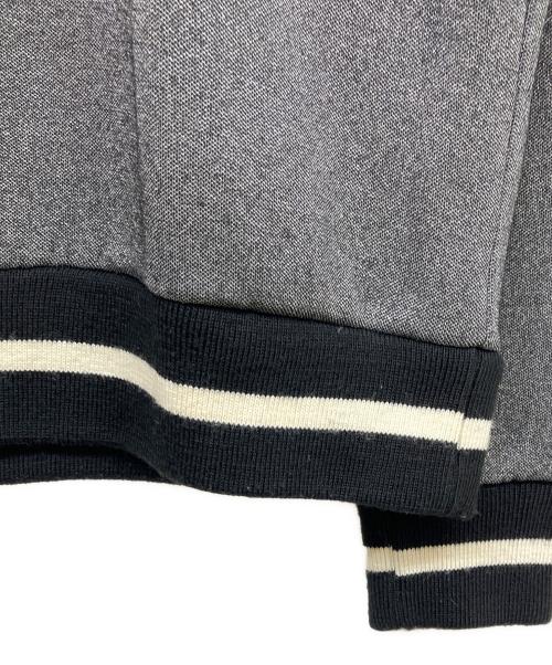 maison kitsune（メゾンキツネ）maison kitsune (メゾンキツネ) ラグランスウェット グレー サイズ:Mの古着・服飾アイテム