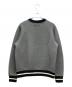 maison kitsune (メゾンキツネ) ラグランスウェット グレー サイズ:M：5000円