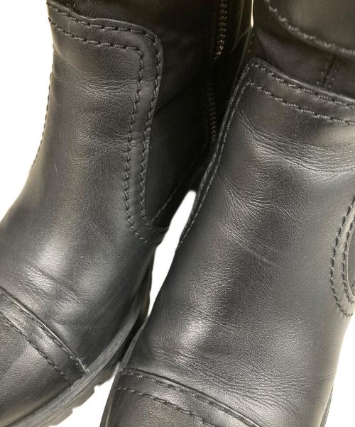 PRADA（プラダ）PRADA (プラダ) サイドジップブーツ ブラック サイズ:36 1/2の古着・服飾アイテム