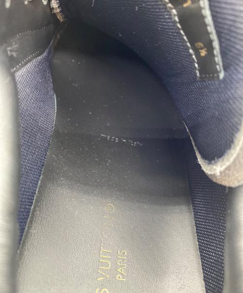 LOUIS VUITTON（ルイ ヴィトン）LOUIS VUITTON (ルイ ヴィトン) ルクセンブルグ サモトラケライン ローカットスニーカー ブラック×オレンジ サイズ:6 1/2の古着・服飾アイテム