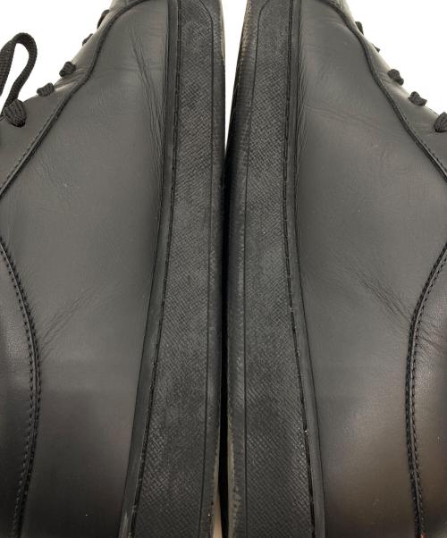 LOUIS VUITTON（ルイ ヴィトン）LOUIS VUITTON (ルイ ヴィトン) ルクセンブルグ サモトラケライン ローカットスニーカー ブラック×オレンジ サイズ:6 1/2の古着・服飾アイテム