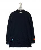 HERON PRESTONヘロンプレストン）の古着「ロングスリーブカットソー　HMAB007S19600035」｜ブラック