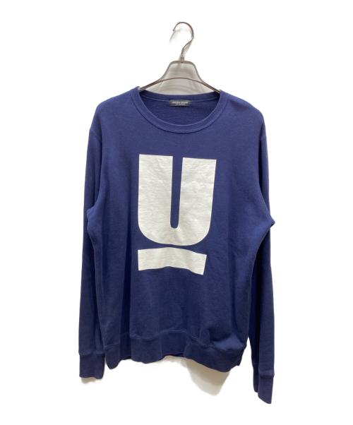 UNDERCOVER（アンダーカバー）UNDERCOVER (アンダーカバー) Uロゴクルーネックスウェット ネイビー サイズ:4の古着・服飾アイテム