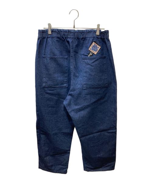 KAPITAL（キャピタル）KAPITAL (キャピタル) 12oz ブロークンデニム イージービーチGOパンツ ブルー サイズ:XLの古着・服飾アイテム