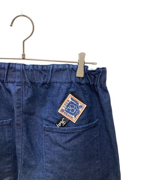 KAPITAL（キャピタル）KAPITAL (キャピタル) 12oz ブロークンデニム イージービーチGOパンツ ブルー サイズ:XLの古着・服飾アイテム